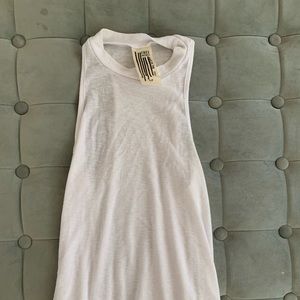 Free People High Neck Ribbed Tank